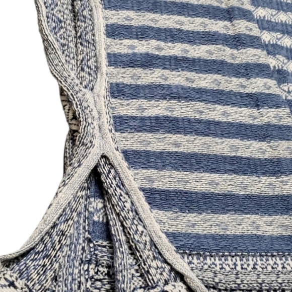 CHAPS open front sweater poncho L - Picture 9 of 10